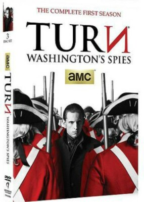 #ad #ad TURN Washington#x27;s Spies: The Complete First Season DVD NEW FREE SHIPPING $14.49