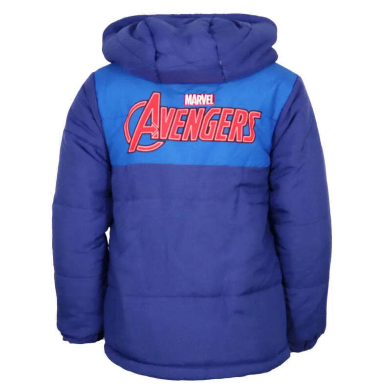 Marvel Avengers Kinder Jungen Winterjacke Jacke mit Kapuze Gr