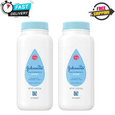 Johnson's Baby Naturally Derived Cornstarch Baby Powder 1.5 Ounce - Pack of 2 