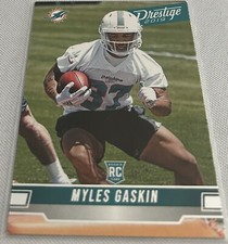 2019 Panini Prestige Football Myles Gaskin Miami Dolphins rookie #227