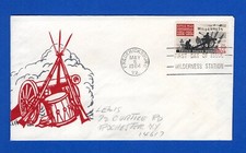 Scott 1179 Wilderness Civil War Centennial Silk Screen Eric Lewis FDC 10 Made