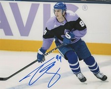 Toronto Maple Leafs Tyson Barrie Signed Autographed 8x10 NHL Photo COA #5