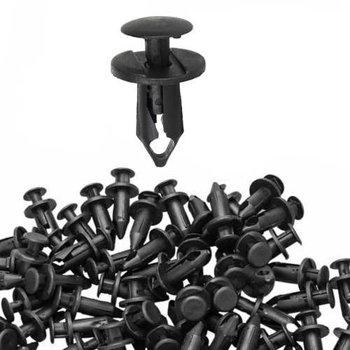 100 Pcs For Honda Bumper Clips Retainer 10mm Hood Fender Push Rivets Fasteners E - Foto 14
