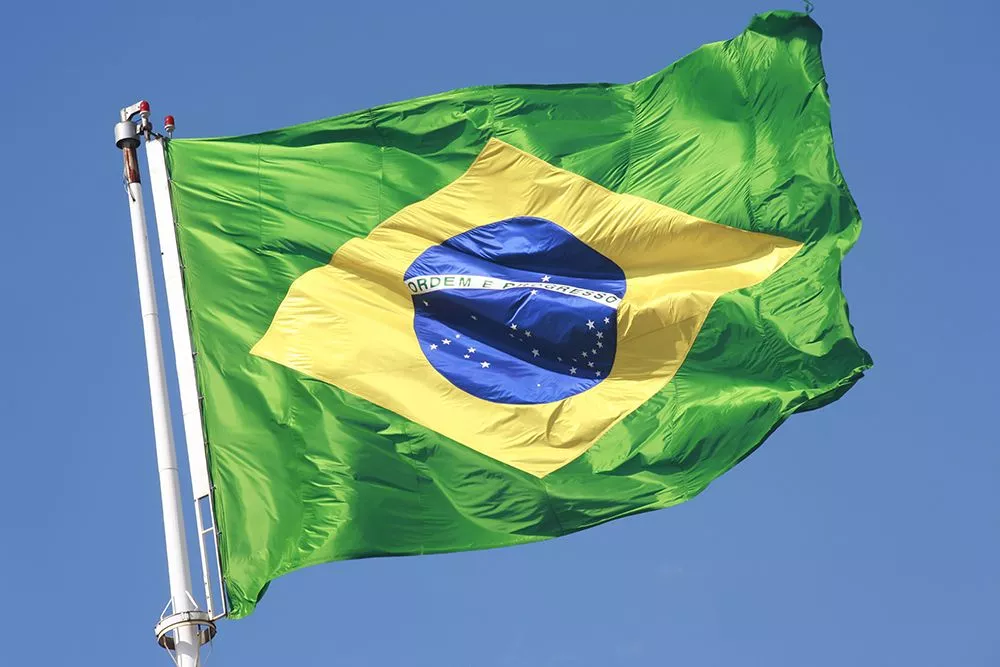 BANDEIRA DO BRASIL 2P 90X1,29CM TERGAL