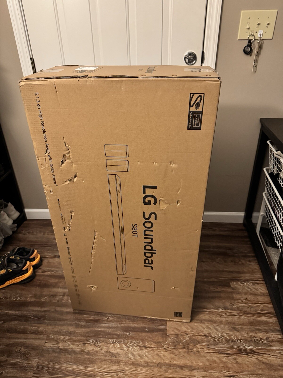 LG Soundbar S80T with Dolby Atmos and Rear Surround Speakers 5.1.3 channel-image