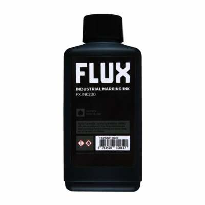 FLUX INDUSTRIAL MARKING BLACK INK - FX.INK200 - 200ML