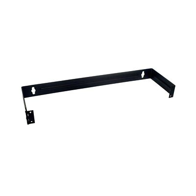 InstallerParts 1U Hinged Wall Mount Bracket for 12/24 Port Patch Panel - 19 i...