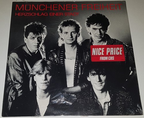 VINYL LP MÜNCHENER FREIHEIT - HERZSCHLAG EINER STADT / OVP 1984 / CBS 4626361 1 - 第 1/7 張圖片