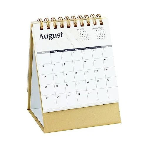 Design of Thirteen pages 2024 Desk Calendar