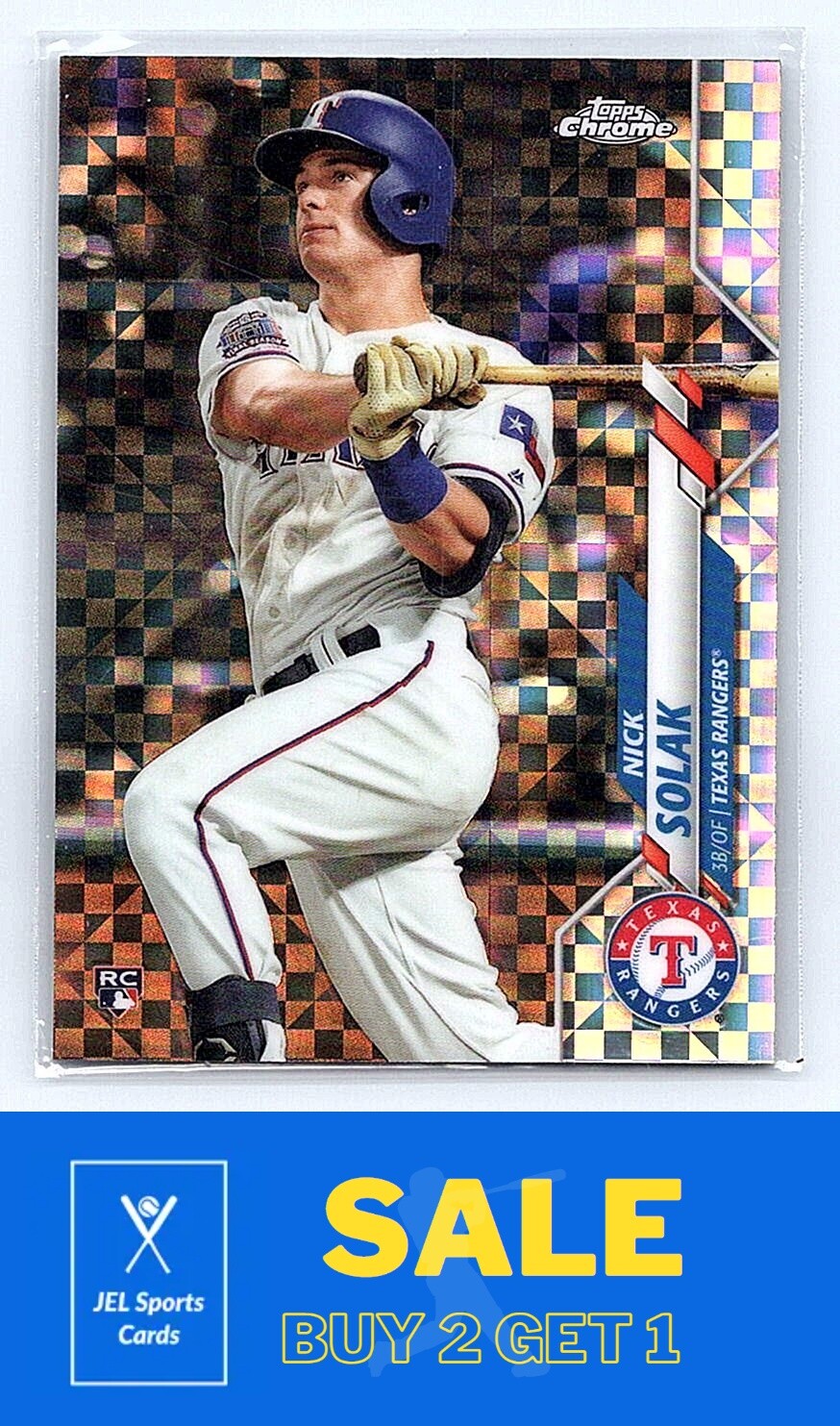2020 Topps Chrome Refractor #33 Nick Solak