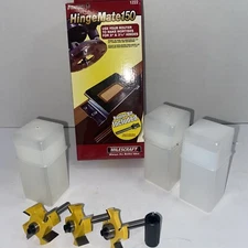 New Carbide Tipped Router Bits & Hinge Mate 150 Check Photos For Included Items