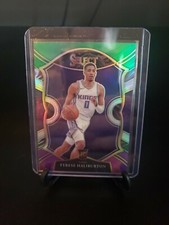 Tyrese Haliburton 2020-21 Select Rookie Green White Purple Prizm. Kings RC