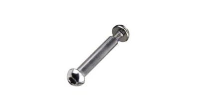 BUGABOO CAMELEON 3 FRONT WHEEL AXLE/AXLE BOLT/SCREW/NUT - SILVER - SPARE PARTS