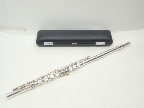 Yamaha YFL-311 Flute Nickel Silver Working with Hard Case Japan [Excellent] - Afbeelding 1 van 24