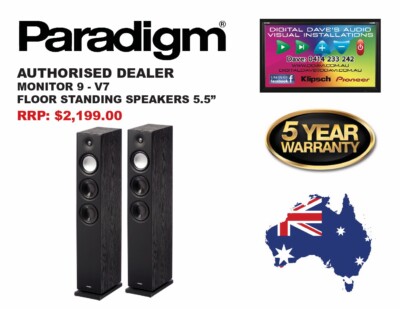 paradigm monitor 9 speakers
