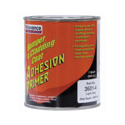 Polyvance 3601-4 Bumper and Cladding Coat Adhesion Primer, 1 Quart
