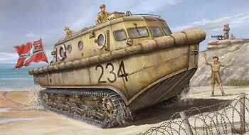 Bronco Models CB35020 1:35 Landwasserschlepper (späte Produktion)
