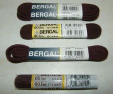 Bergal Bordeaux 3mm Rope Laces Long 60cm-120cm Laces Strings