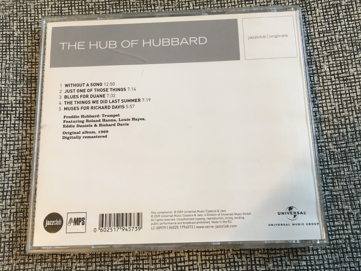 Freddie Hubbard - The Hub Of Hubbard CD Universal Jazz Club 1969 