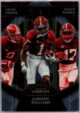 2022 Panini Select #SC-ABA Amari Cooper / Jameson Williams / Jaylen Waddle