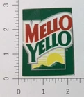 Vintage Soda Pop Vending Machine Coca-Cola Co Mello Yello Sticker Decal