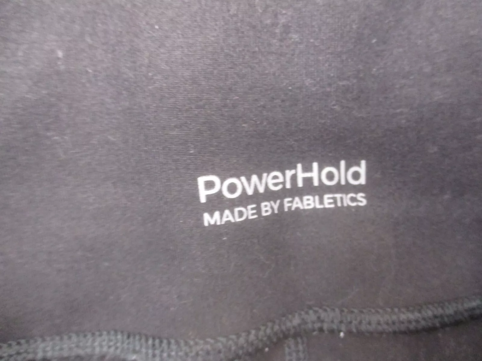 fabletics powerhold stretch pull on athletic leggings