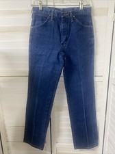 Wrangler Men’s 936DEN Cowboy Cut Blue Denim Slim Jeans Western 30x31 Made In USA