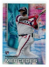 2021 Bowman's Best Yermin Mercedes Rookie AQUA LAVA REFRACTOR /199 White Sox