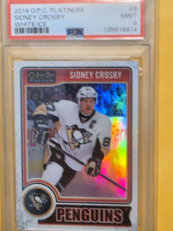 2012 O.P.C. Platinum Sidney Crosby White Ice 66/199 PSA 9