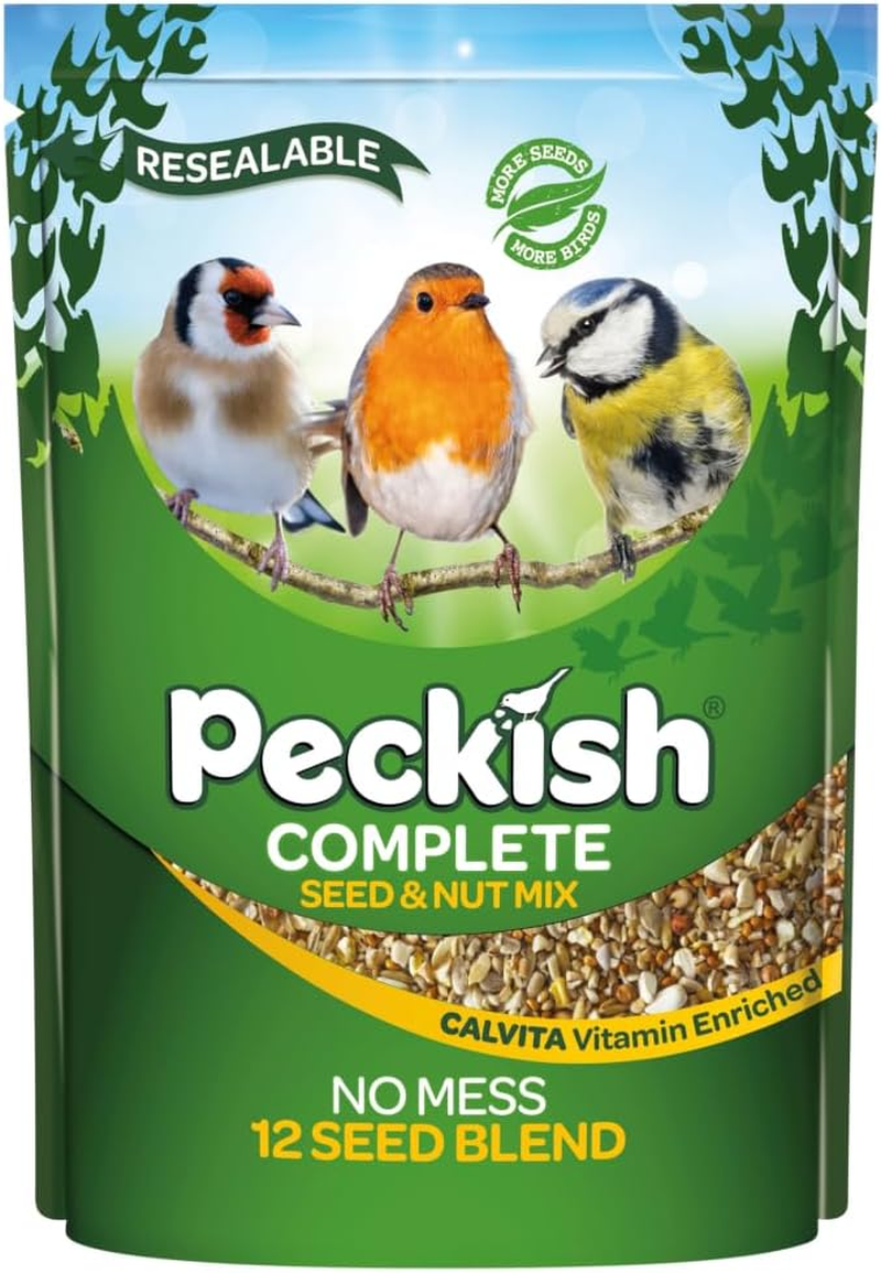 Peckish Complete Seed & Nut Mix for Wild Birds - 1Kg Pack