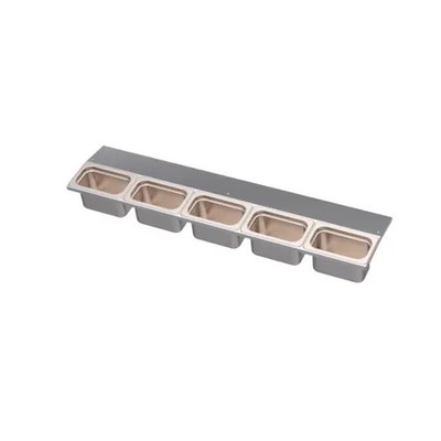 Krowne KR-UMGT-5 Royal Series Stainless Steel 35'' Undermount Garnish Tray