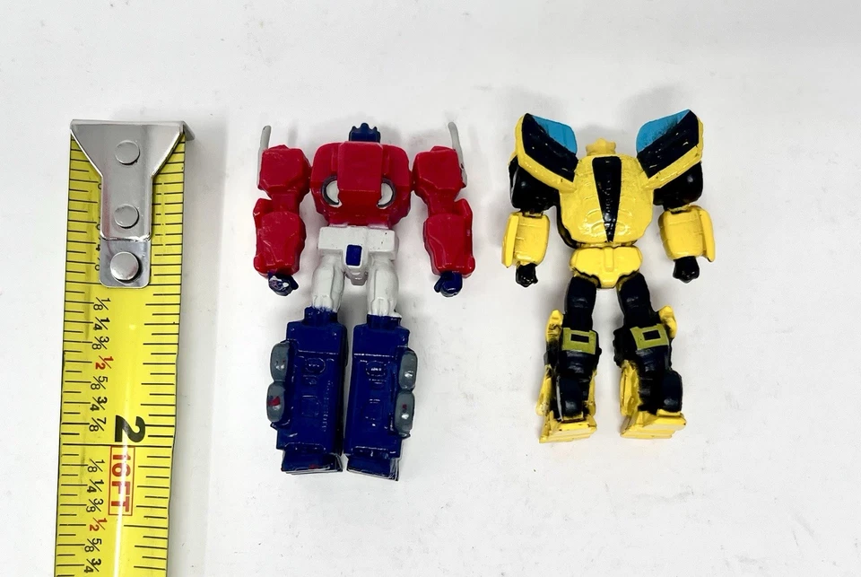Transformers Optimus Prime Bumblebee Tiny Titans Figure x McDonald’s Toys - Image 2 of 2