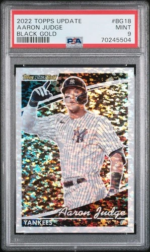 2022 Topps Update Series - Topps Black Gold Aaron Judge #BG-18