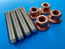 M7 x 1.0 Exhaust Studs and Copper Flange Nuts for BMW 3-Series E36 M50 M52 x 4