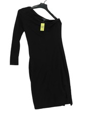 Warehouse Bodycon Midi Dress UK12 in Black