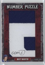 2024 President's Choice Tough Guys Number Puzzle Red 2/6 Matt Martin #NP-20 2tb