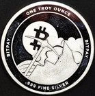Bitcoin Bitpay One Troy Oz .999 Fine Silver round! NO RESERVE!