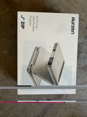 Aurzen ZIP Tri-Fold DLP Ultra Portable Mini Pico Projector Bluetooth 5.4 NIB