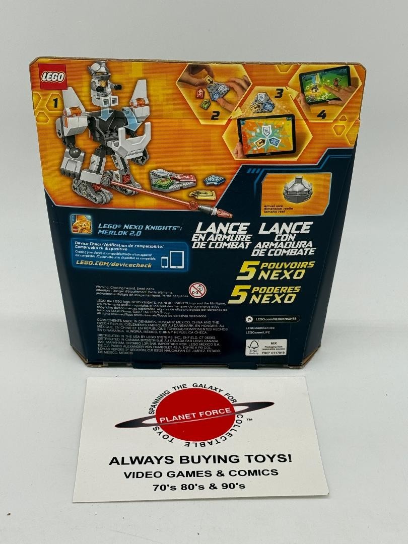 LEGO NEXO KNIGHTS: Battle Suit Lance (70366) for sale online | eBay