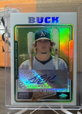 2005 Topps Chrome Update & Highlights - Travis Buck #UH223 Black Refractor...