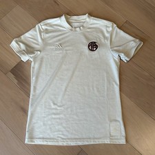 FC Bayern Munich Adidas 3rd Soccer Jersey White Football Shirt Men  s Medium