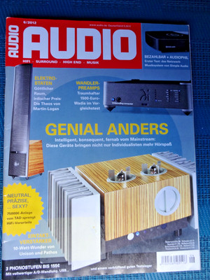 AUDIO 6/12, DALI FAZON 5, TAD C 2000,M 2500, EVOLUTION ONE,LOGAN THEOS,B&W MT 50