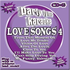 PARTY TYME KARAOKE - Party Tyme Karaoke: Love Songs 4 - CD - Enhanced Karaoke