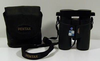 Pentax 8x43 DCF SP Binoculars Phase Coated degree w/Case Strap Lens  Covers