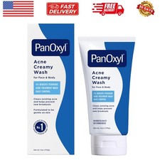 Antimicrobial Hydrating Acne Creamy Wash, 4 Benzoyl Peroxide, 6 Ounce