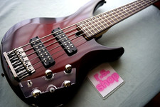 Yamaha YAMAHA Basso Elettrico TRBX605FM DRB Rosso Scuro Burst 5 Corde Basso N...
