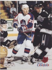 1995-96 Molson Winnipeg Jets Molson Cup Winners Thomas Steen 0ve