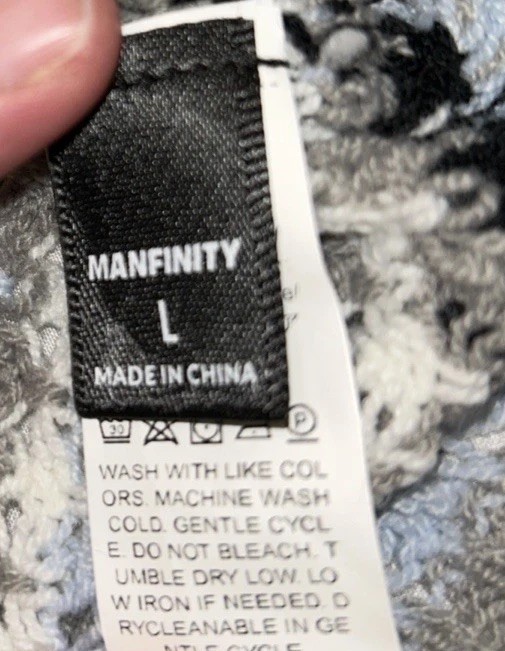 Manfinity Large Button Up Multicolor Short Sleeve… - image 2