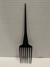 VTG Goody 8" Hair Pick Black Plastic Lifter Pintail Sectioning Styling Rat Tail