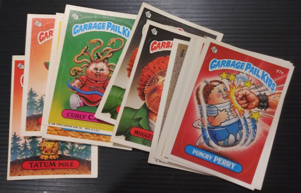 Vintage 1986 Garbage Pail Kids S3 84 thru 124 A/B Incomplete Miss 3 cards EX+ - Image 4 of 4